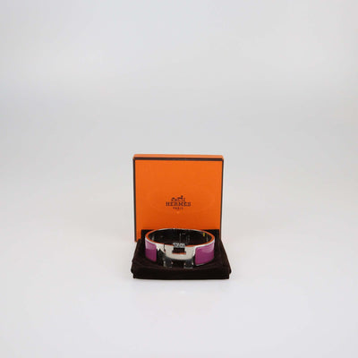 Hermes Rose Azalee Clic Clac H Bracelet PM Womens Hermes 