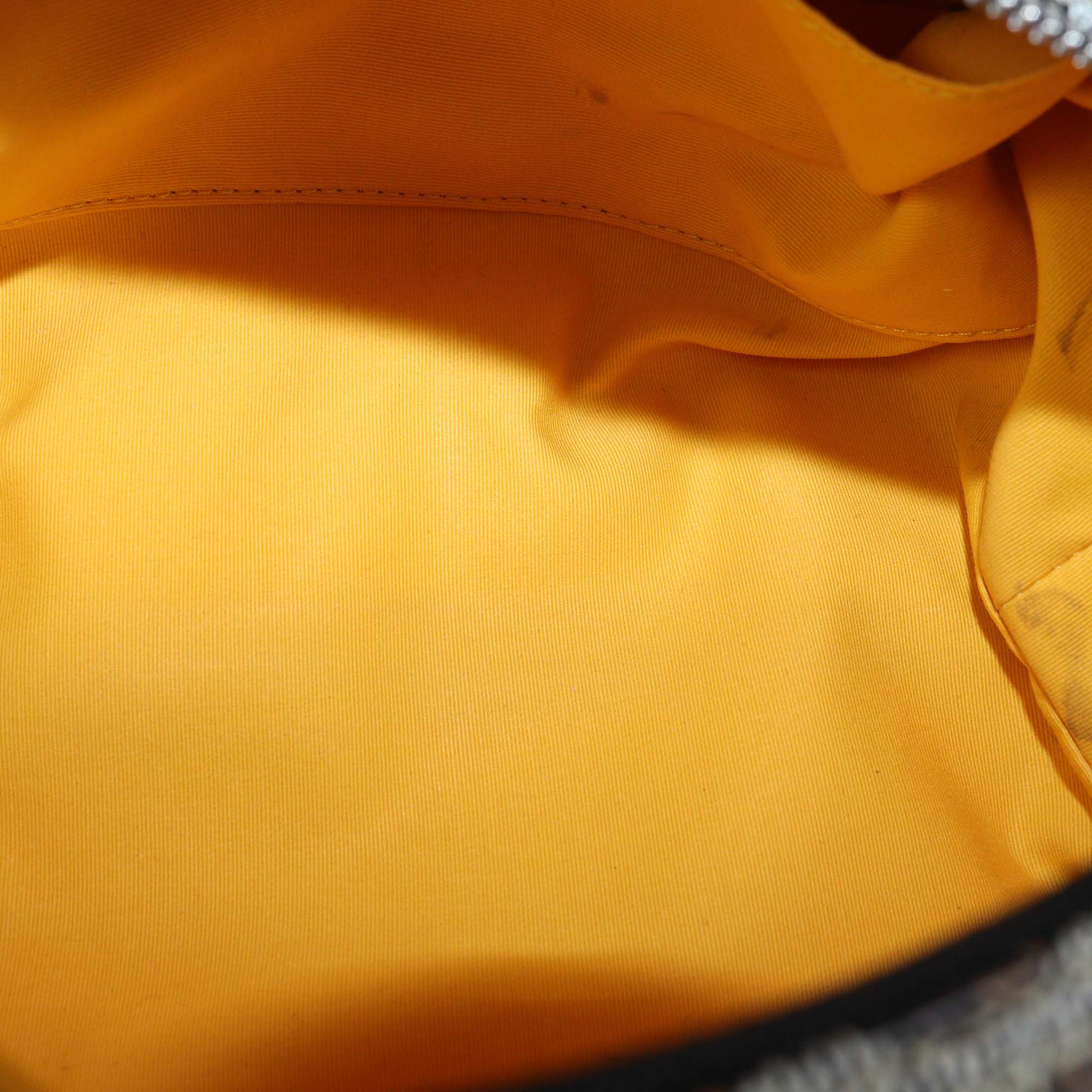 Goyard Black Goyardine Coated Canvas Boeing 25 Trousse Bag