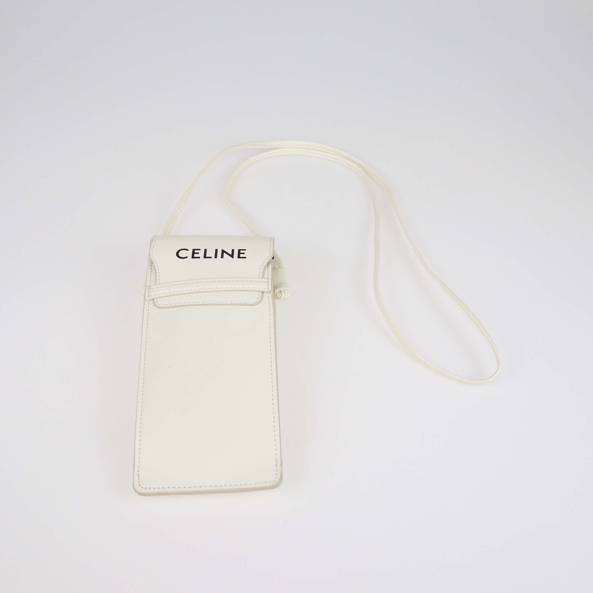 Celine White/Black Cat Eye Sunglasses Womens Celine 