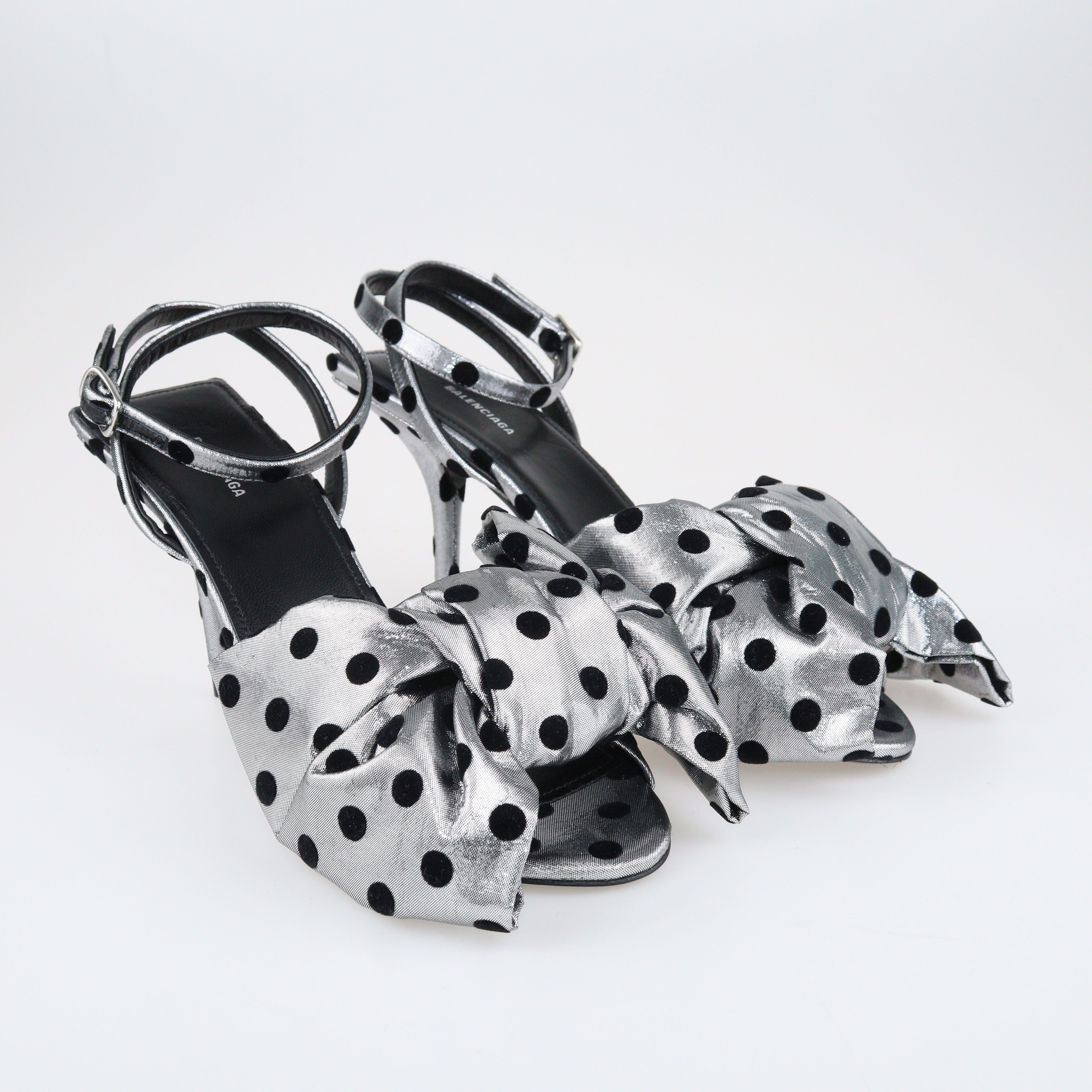 Polka dot best sale bow sandals