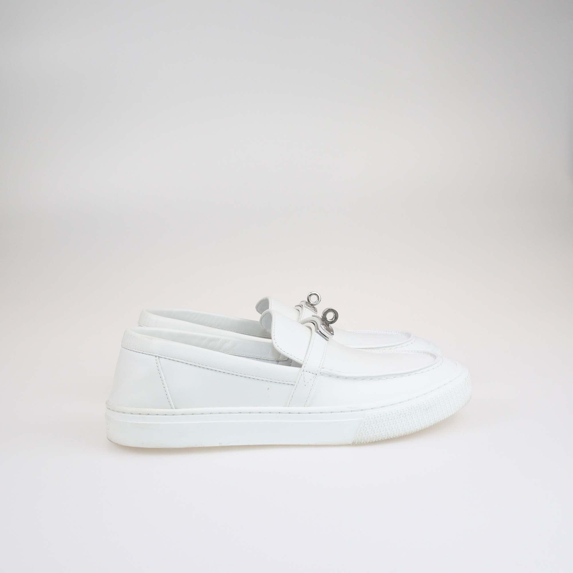 Hermes White Game Sneakers Shoes Hermes 