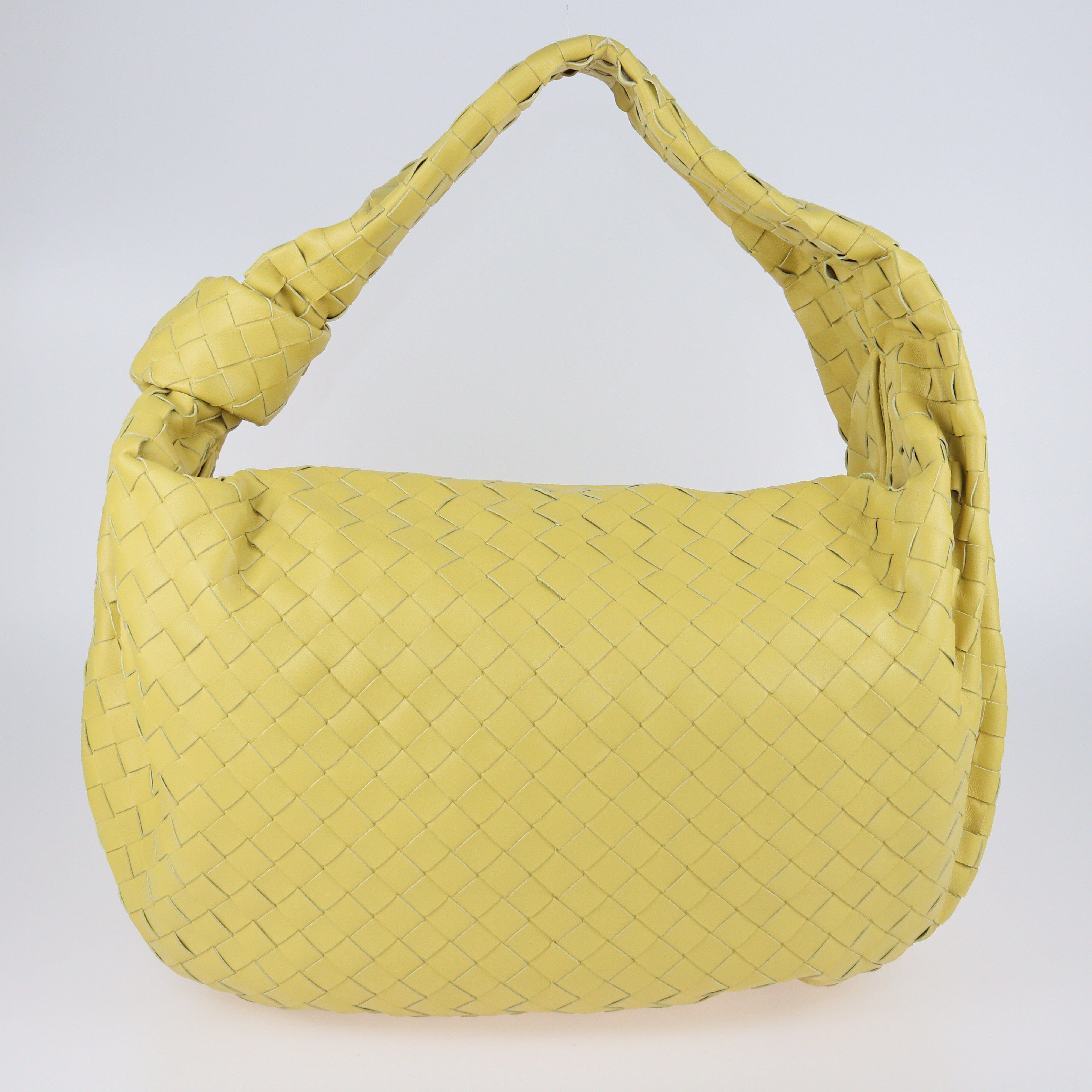 Yellow Small Jodie Handbag Bags Bottega Veneta 