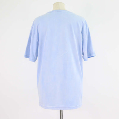 Alexander Wang.T Light Blue Cotton Washed Crew Neck T-Shirt