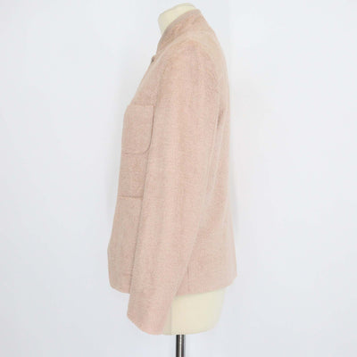 Loro Piana Beige Linen Cotton Blend Spagna Terry Jacket