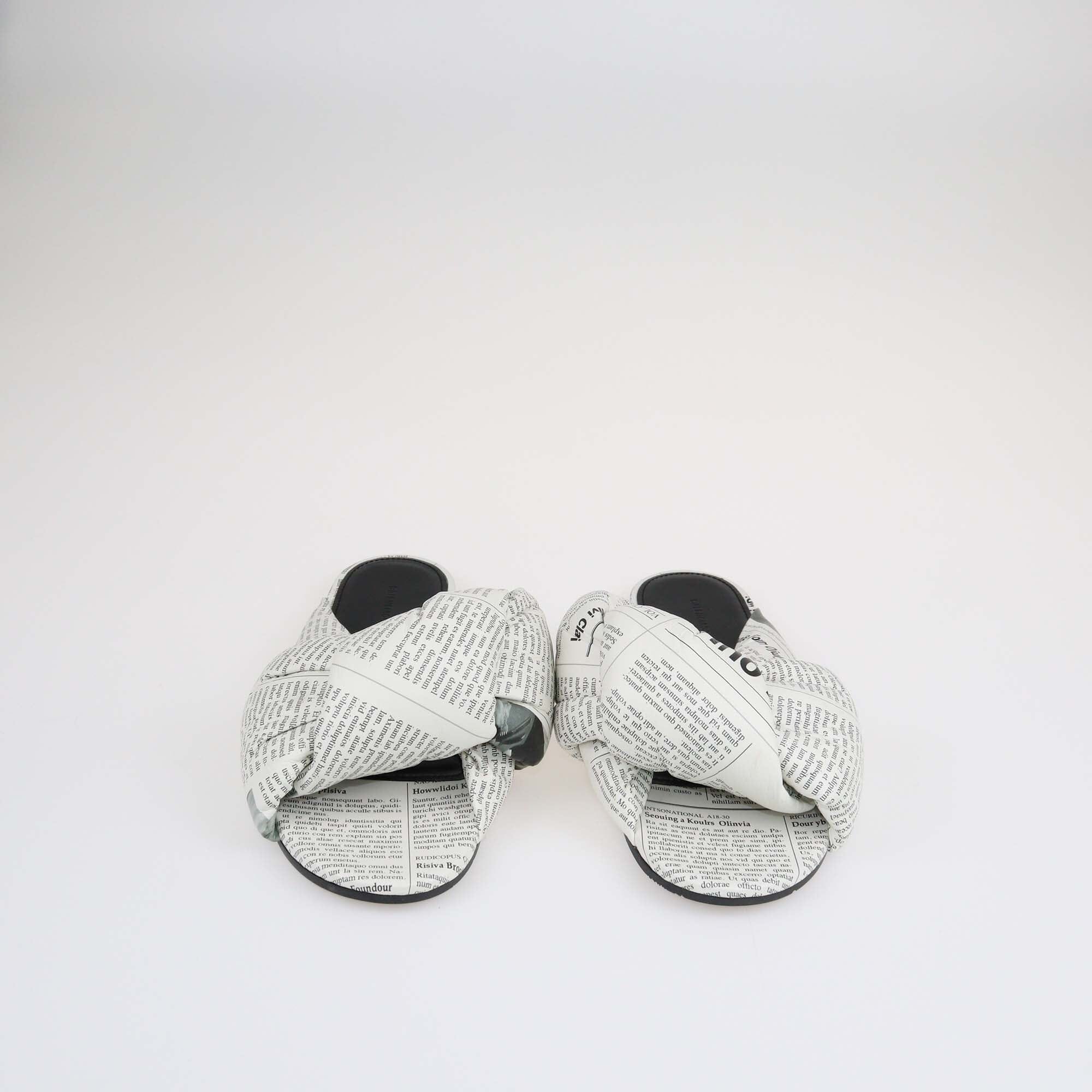 Online Balenciaga Slide Sandals