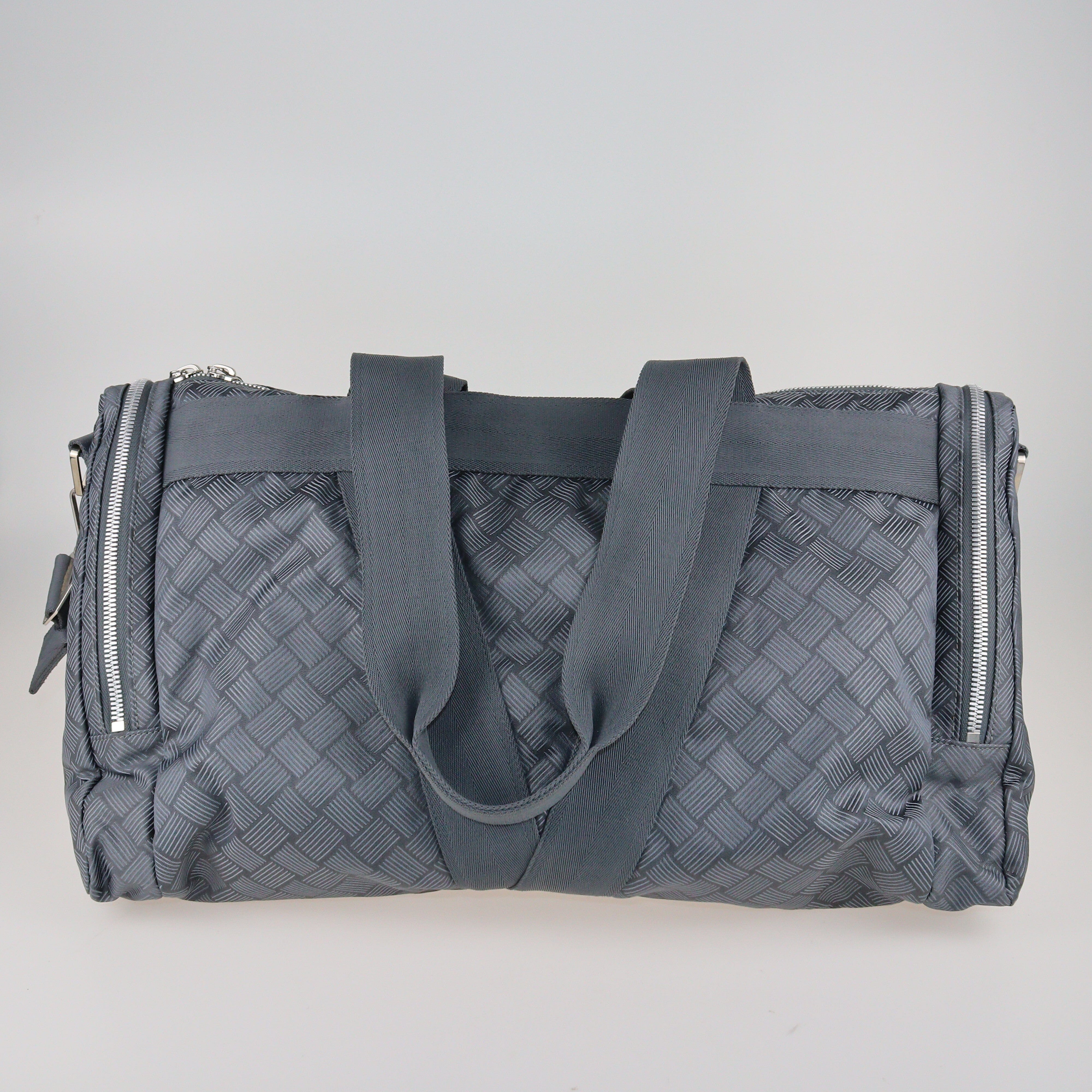 Grey Intrecciato Gym Bag Bags Bottega Veneta 