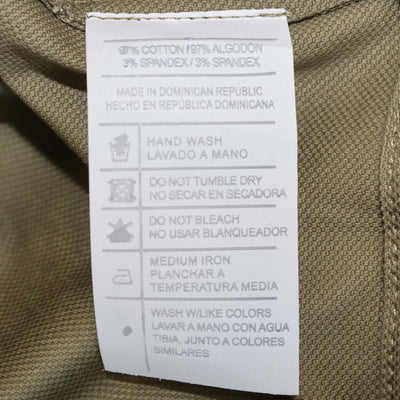 Anna + Maria Olive Drab Cotton Vestal Cropped Top