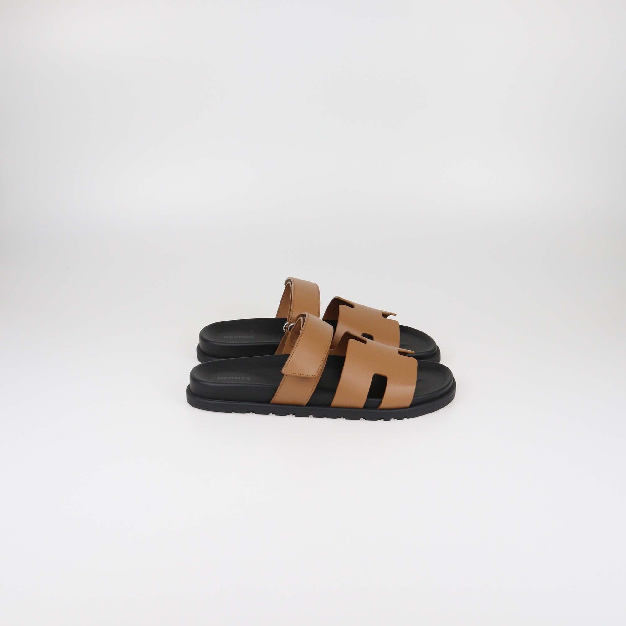 Hermes Naturel Chypre Sandals Mens Hermes 
