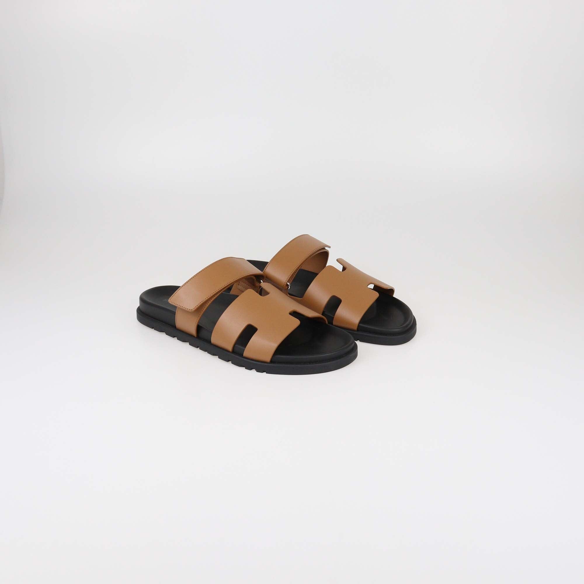 Hermes Naturel Chypre Sandals Mens Hermes 