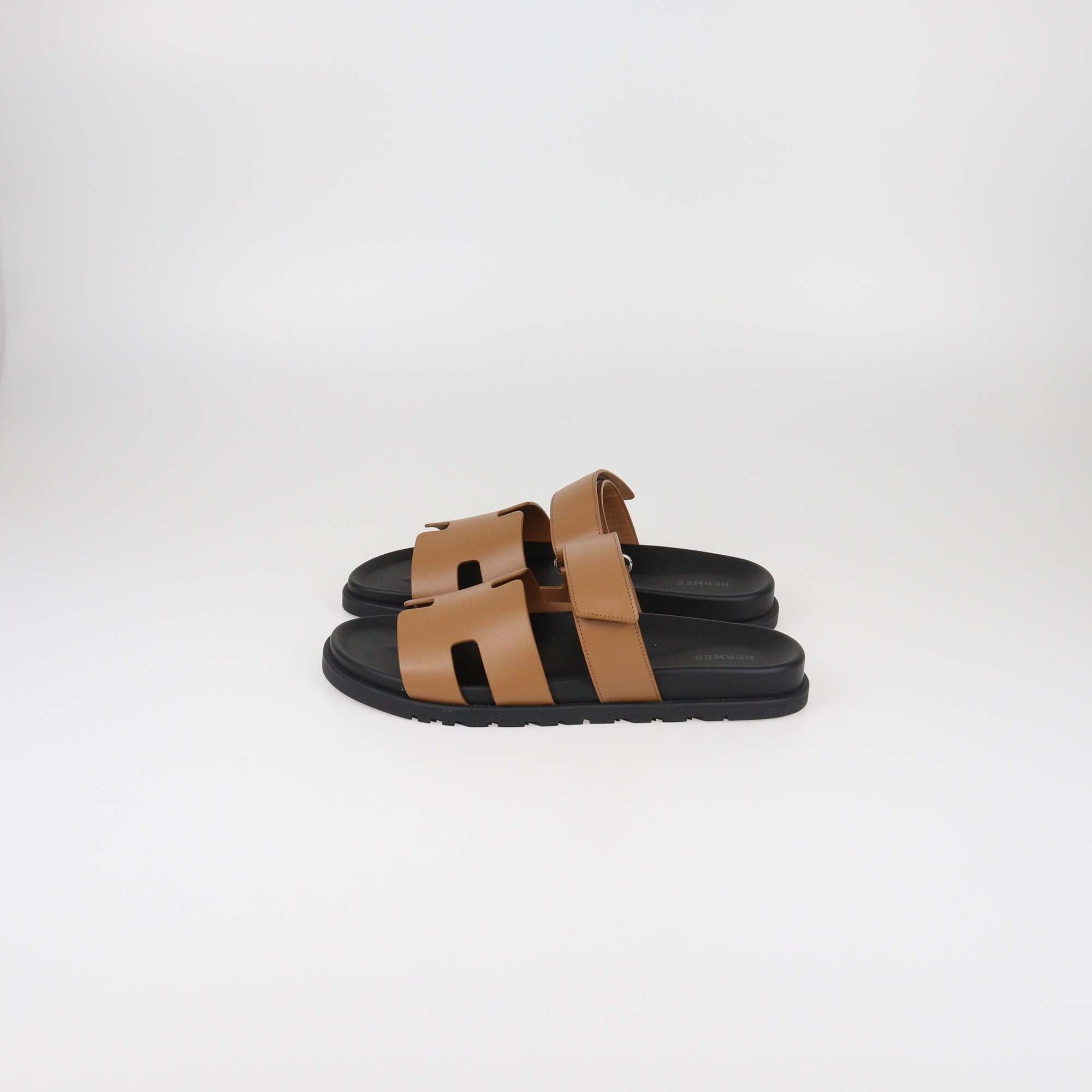 Hermes Naturel Chypre Sandals Mens Hermes 