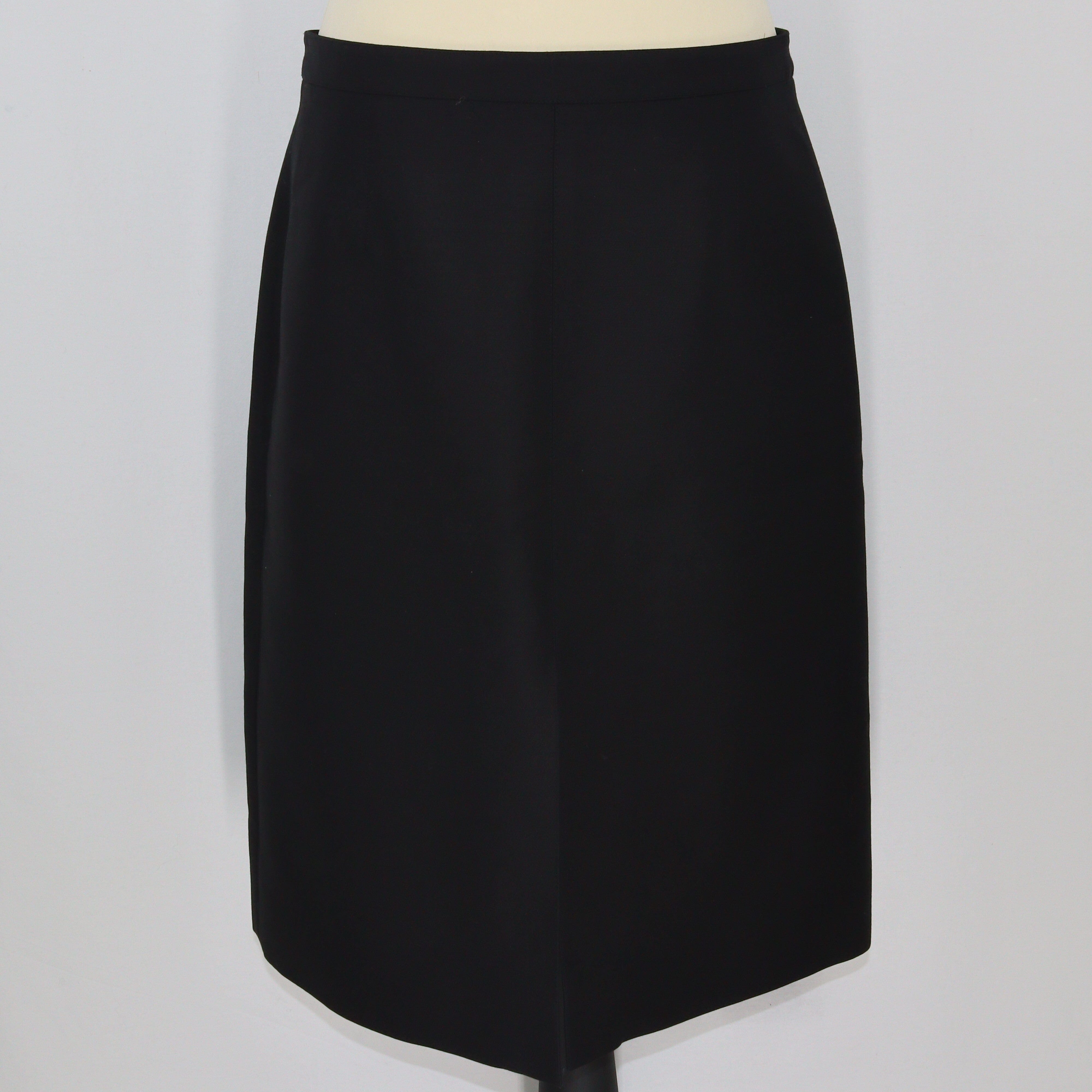 Black Midi Skirt Clothings Valentino 