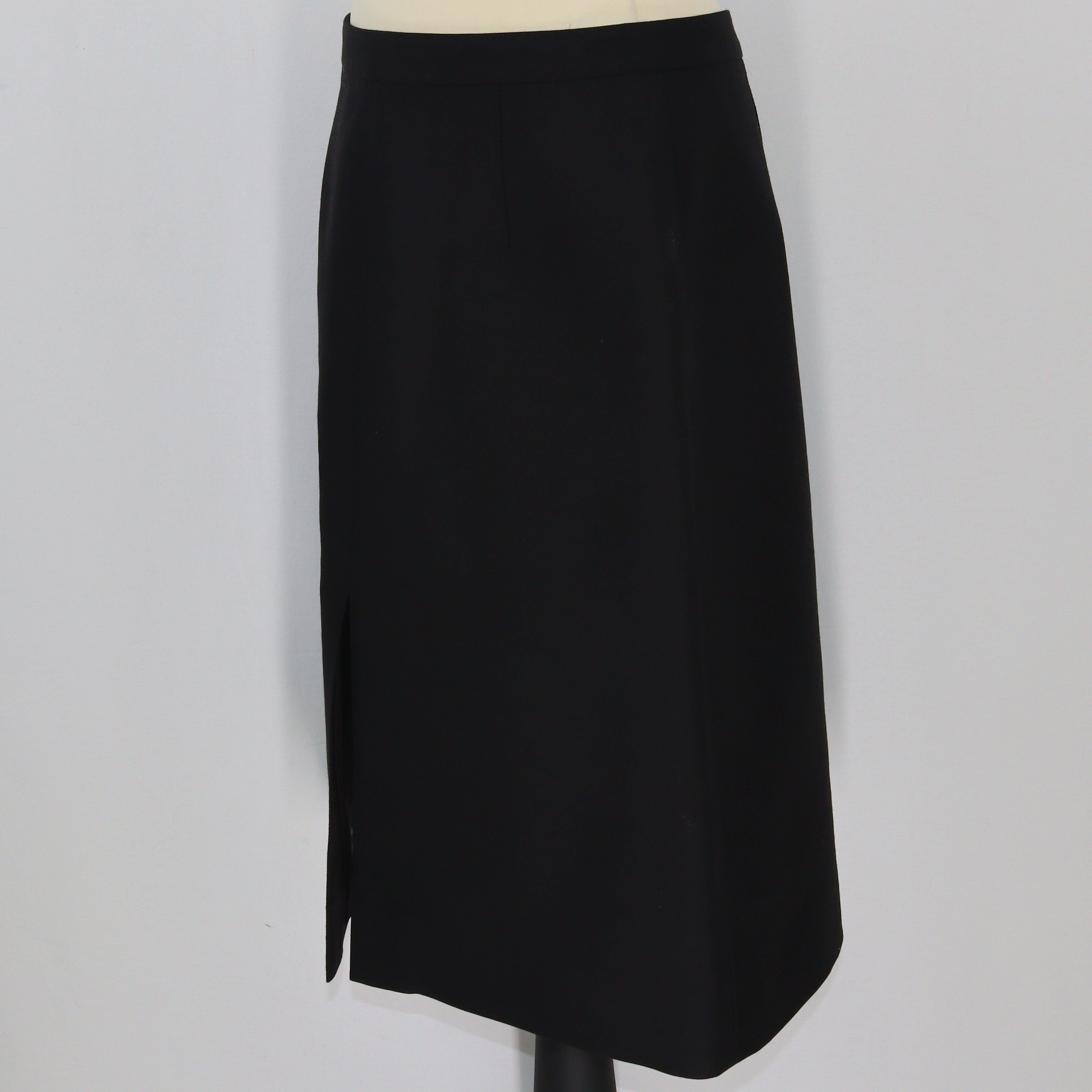 Black Midi Skirt Clothings Valentino 
