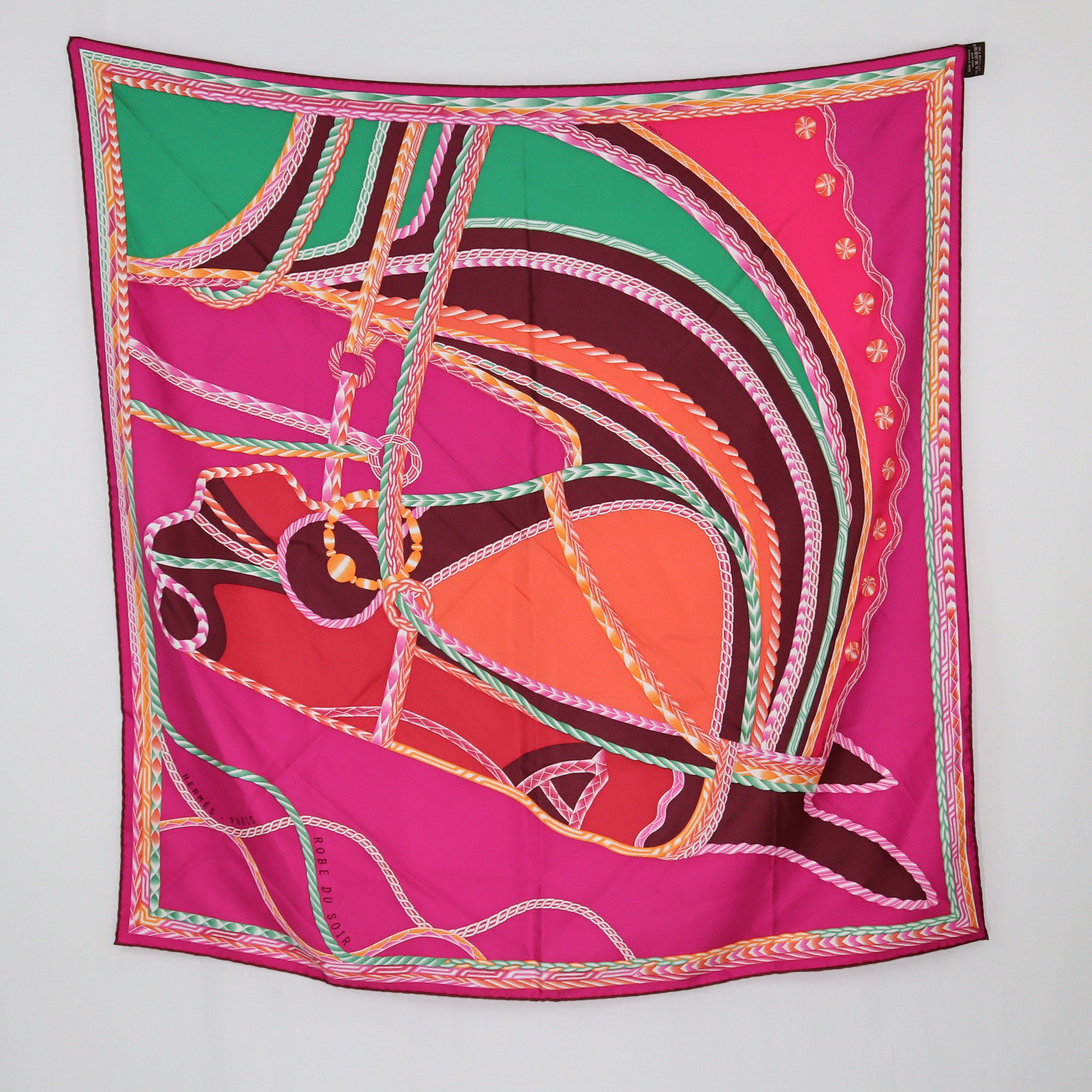 Multicolor Robe Du Soir Scarf Accessories Hermes 