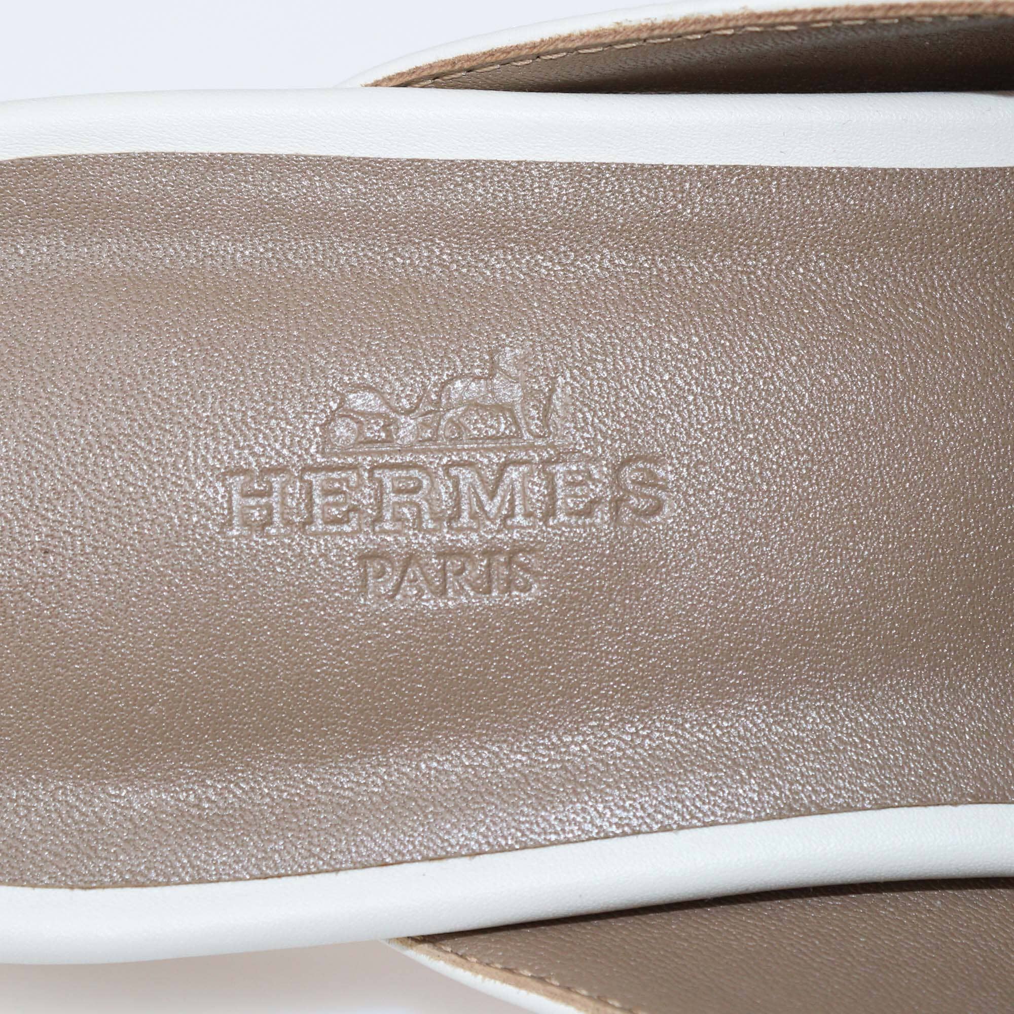 Hermes Tricolor OZ Mules Womens Hermes 
