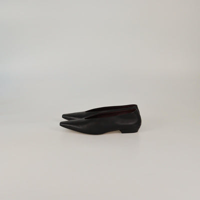 Bottega Veneta Black Pointed Toe Flat Pumps Womens Bottega Veneta 