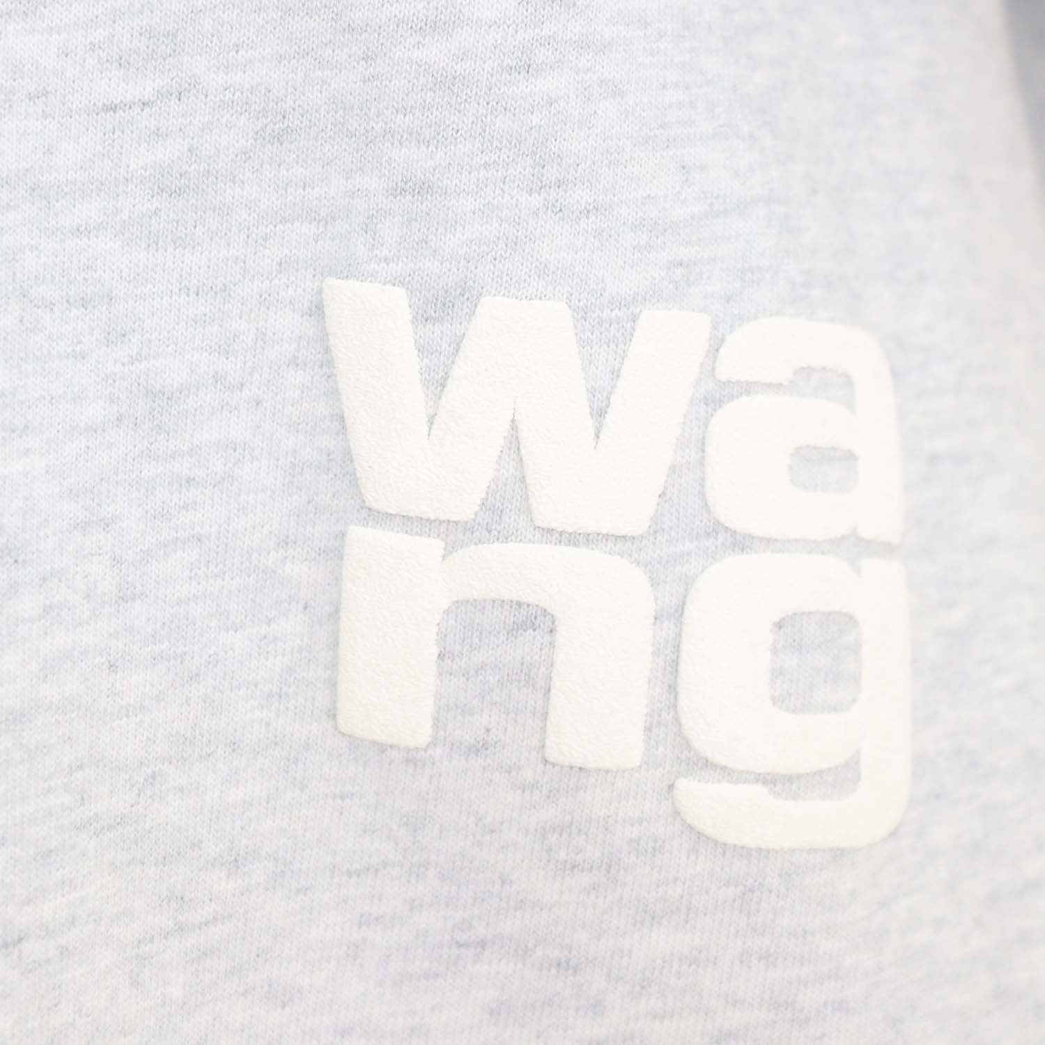 Alexander Wang.T Light Grey Cotton Crew Neck T-Shirt