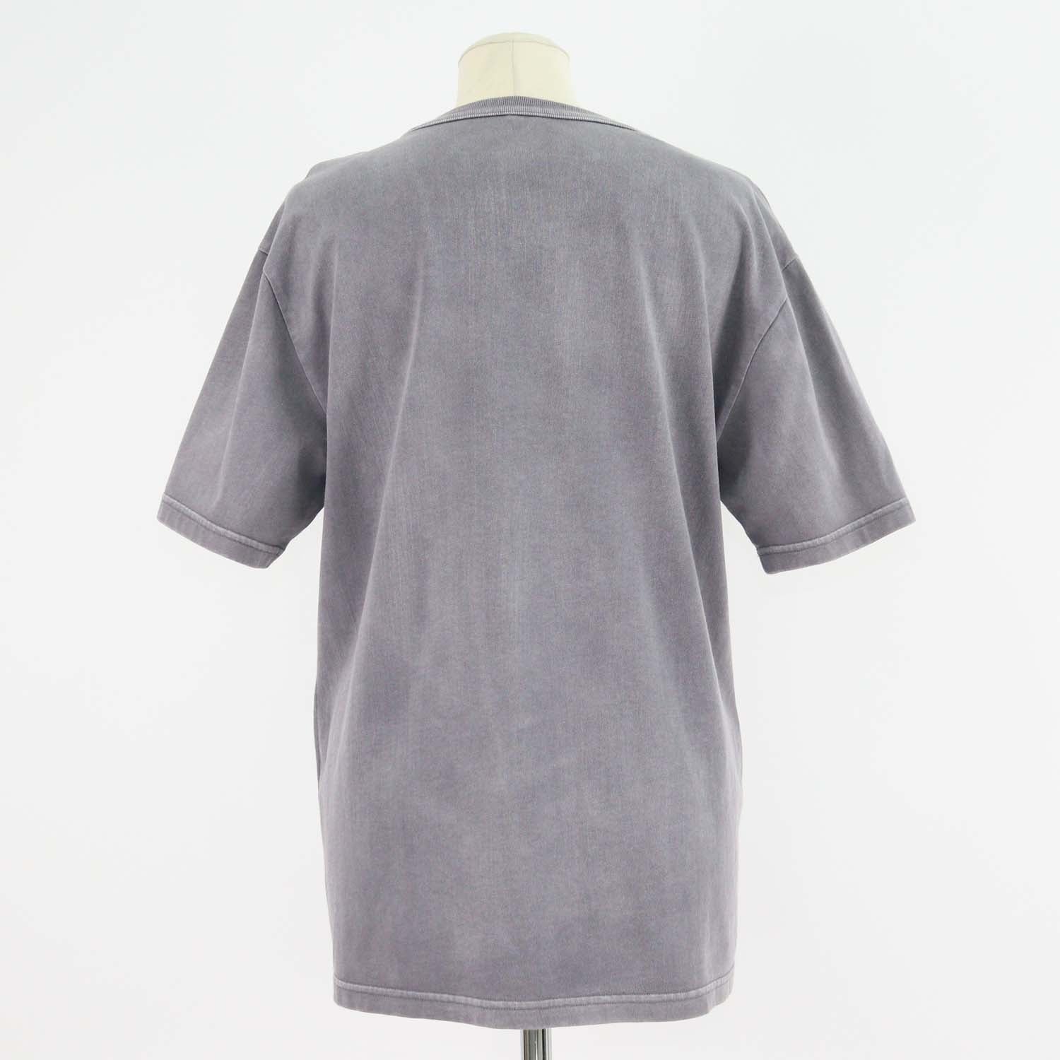 Alexander Wang.T Grey Cotton Washed Crew Neck T-Shirt