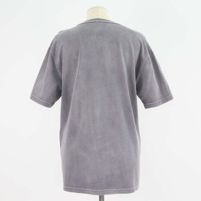 Alexander Wang.T Grey Cotton Washed Crew Neck T-Shirt