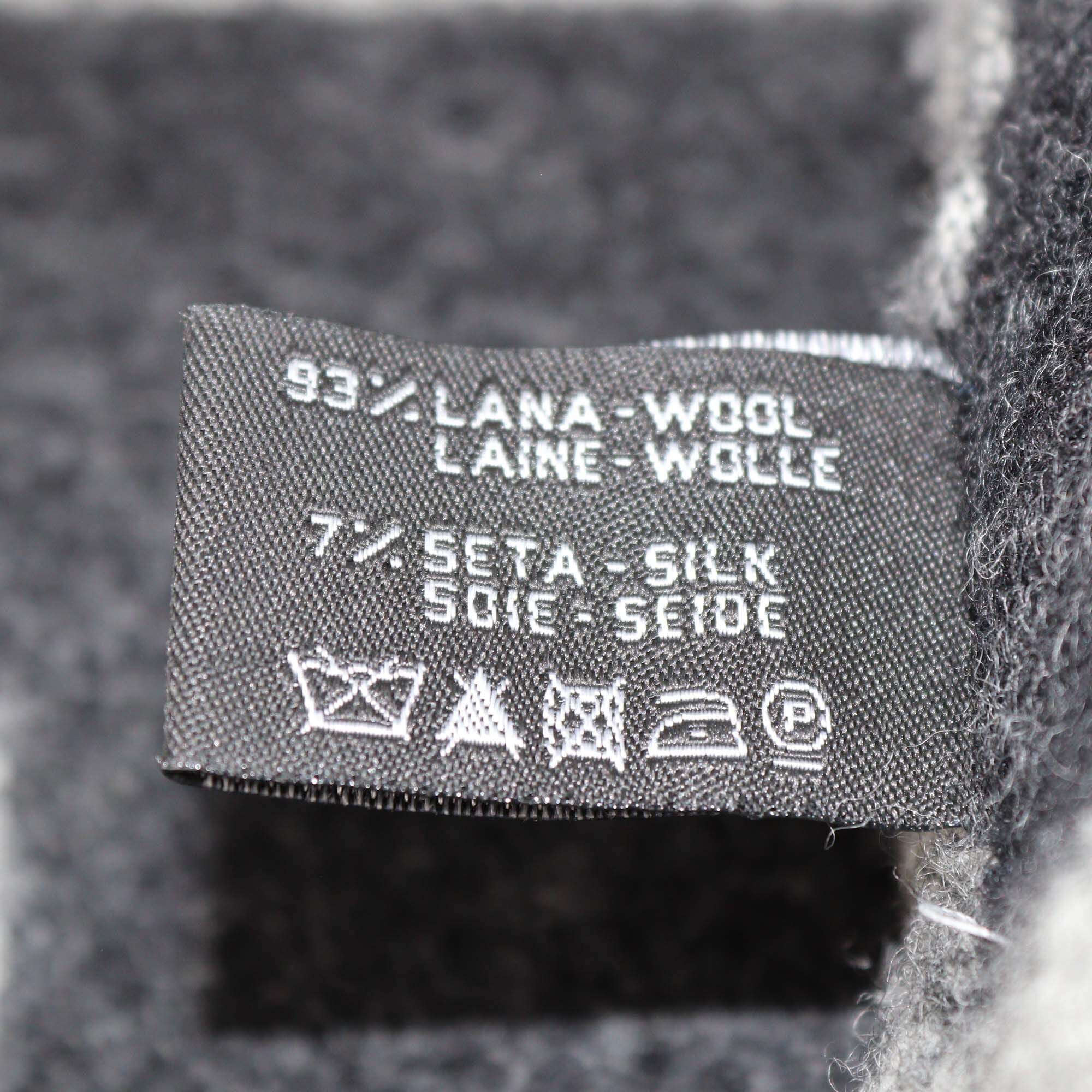 Chanel Black/Grey World Traveler Throw Blanket Womens Chanel 