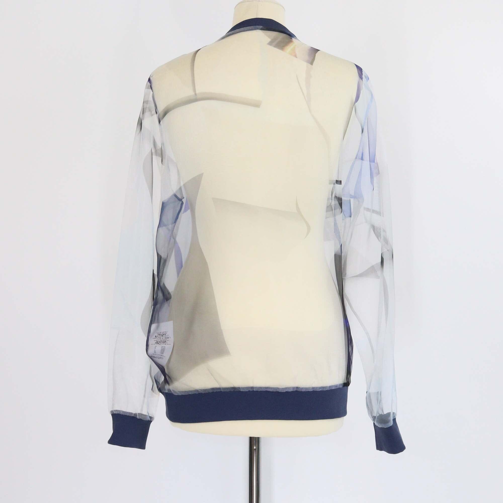 Kenzo Sheer Embroidered Organza Sweatshirt Womens Kenzo 