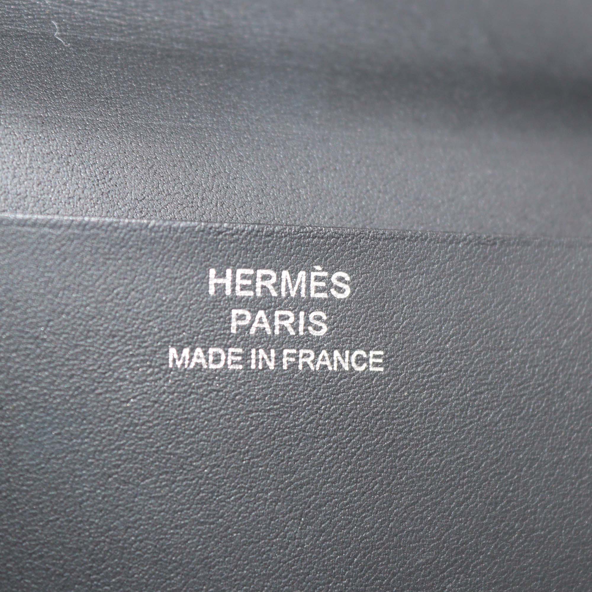 Hermes Bicolor Leather Manhattan Card Case