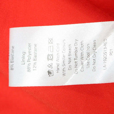 Lavish Alice Red Blend Polyester Ruched One-Shoulder Bodycon Dress
