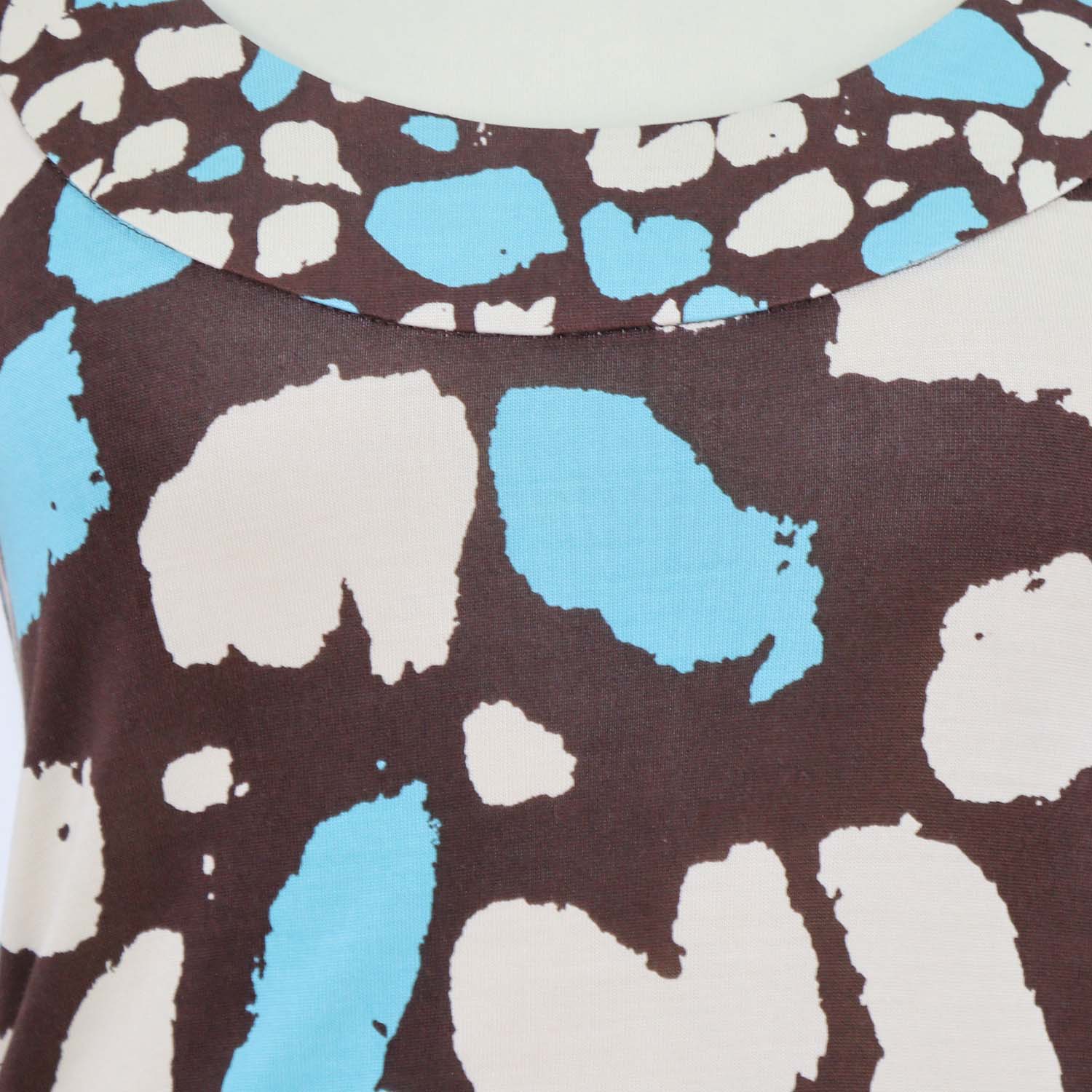 Diane Von Furstenberg Multicolor Silk Printed Stella Dress