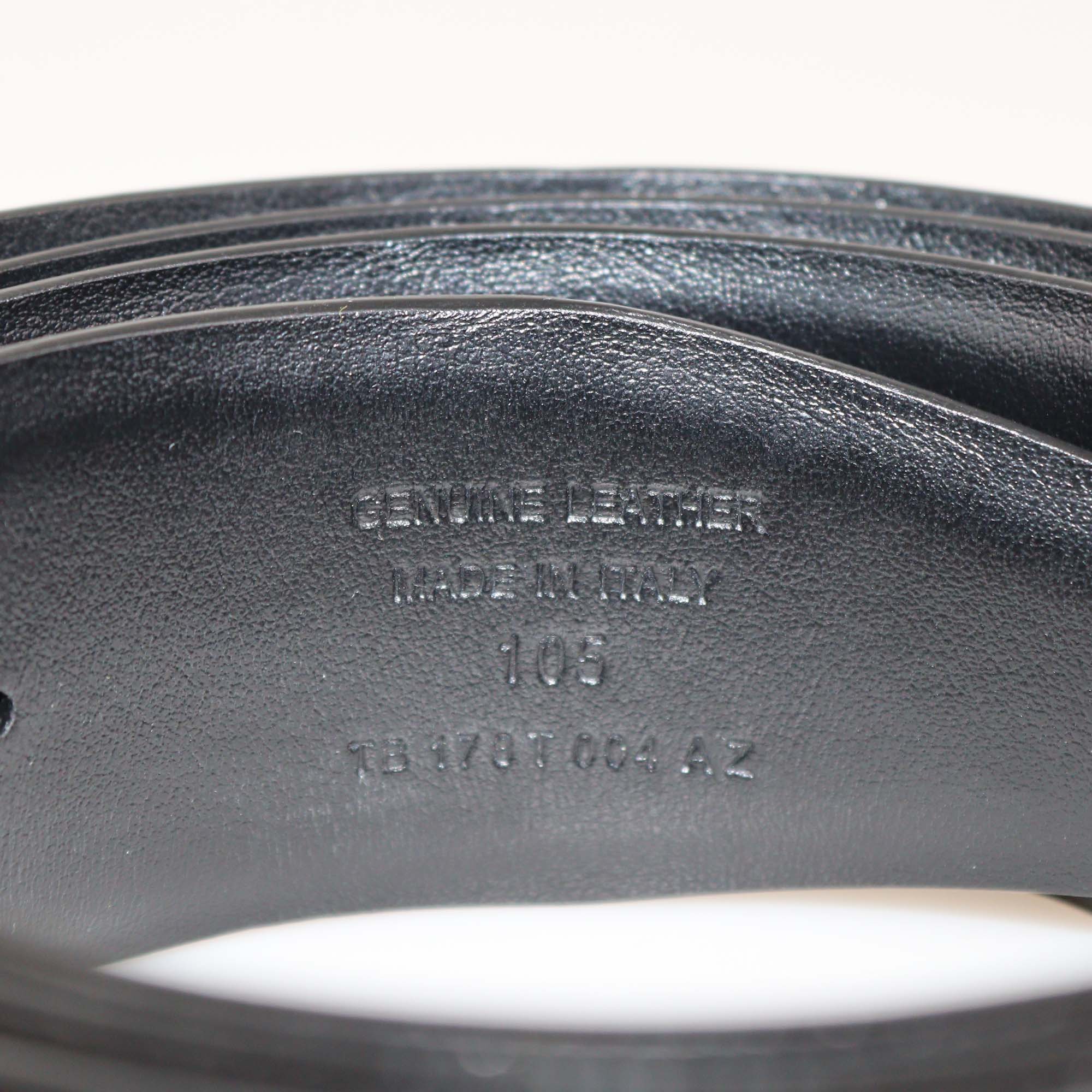 Tom Ford black Lizard T-Buckle Belt