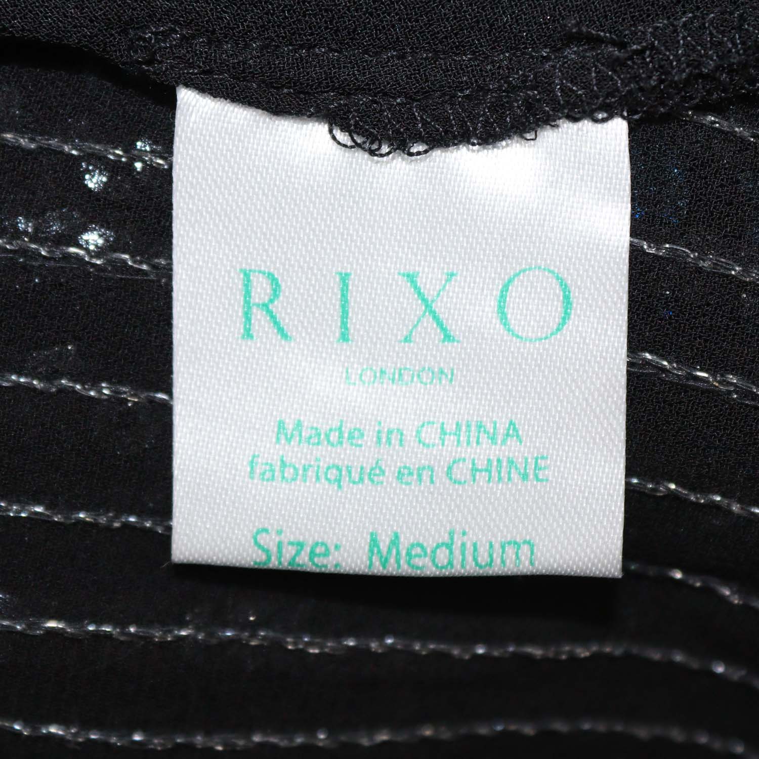 Rixo Metallic Viscose Sequins Midi Dress