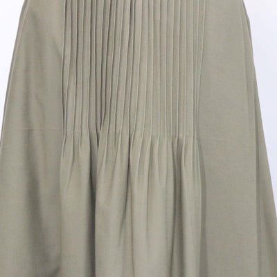 Anna + Maria Olive Drab Cotton Pura Skirt