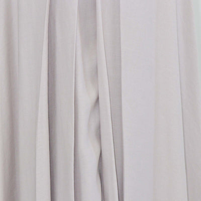 Loro Piana Light Mauve Linen Petra Pleated Maxi Skirt