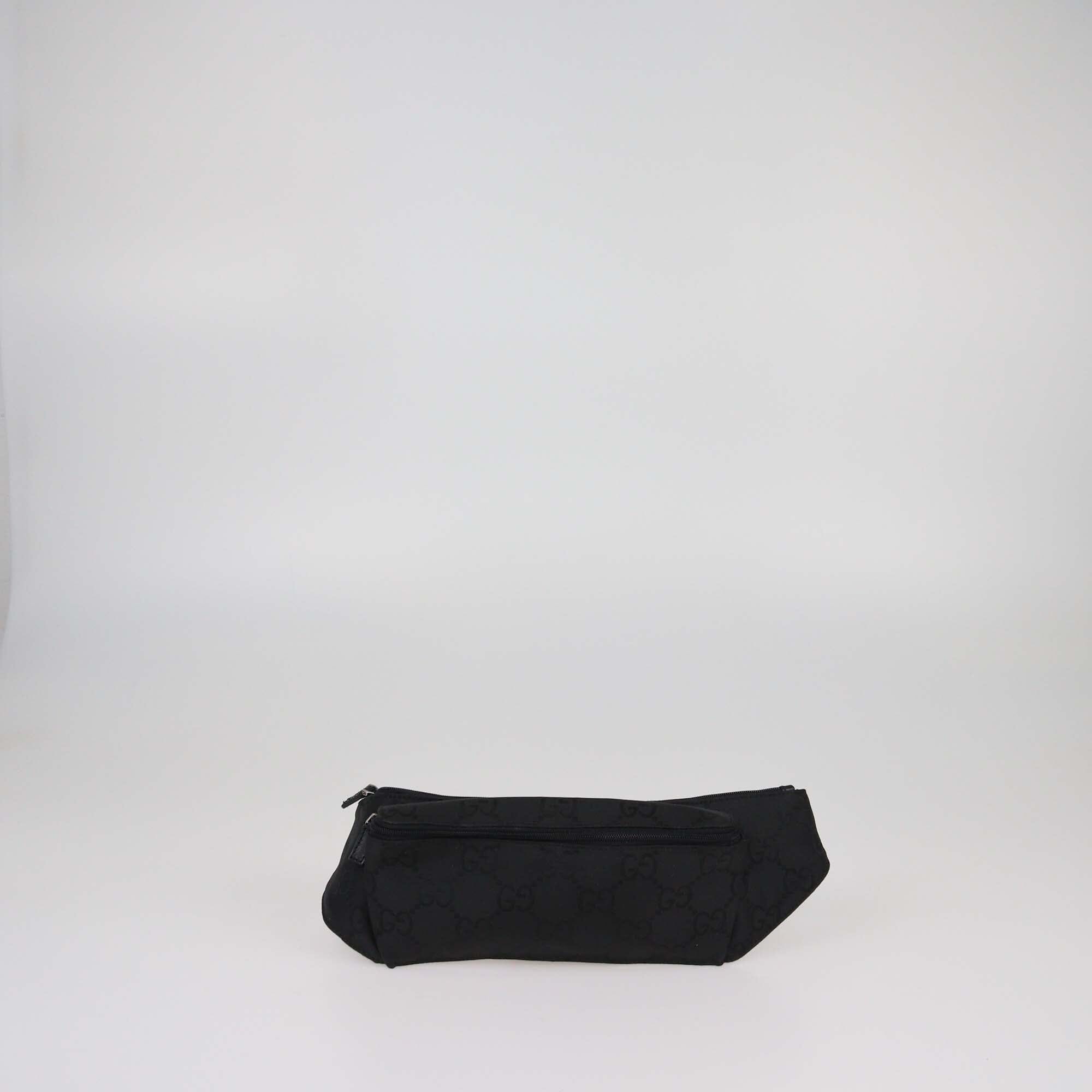 Gucci Black GG Belt Bag Womens Gucci 