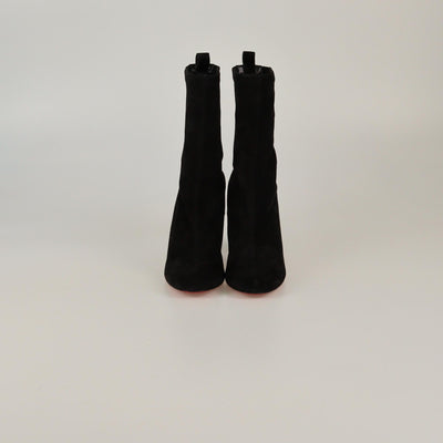 Christian Louboutin Black Gena Mid Boots Womens Christian Louboutin 