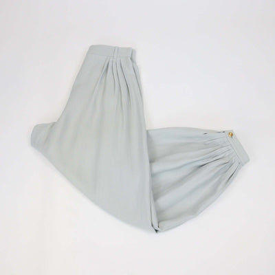 Loro Piana Light Green Linen Augustin Balloon Trouser
