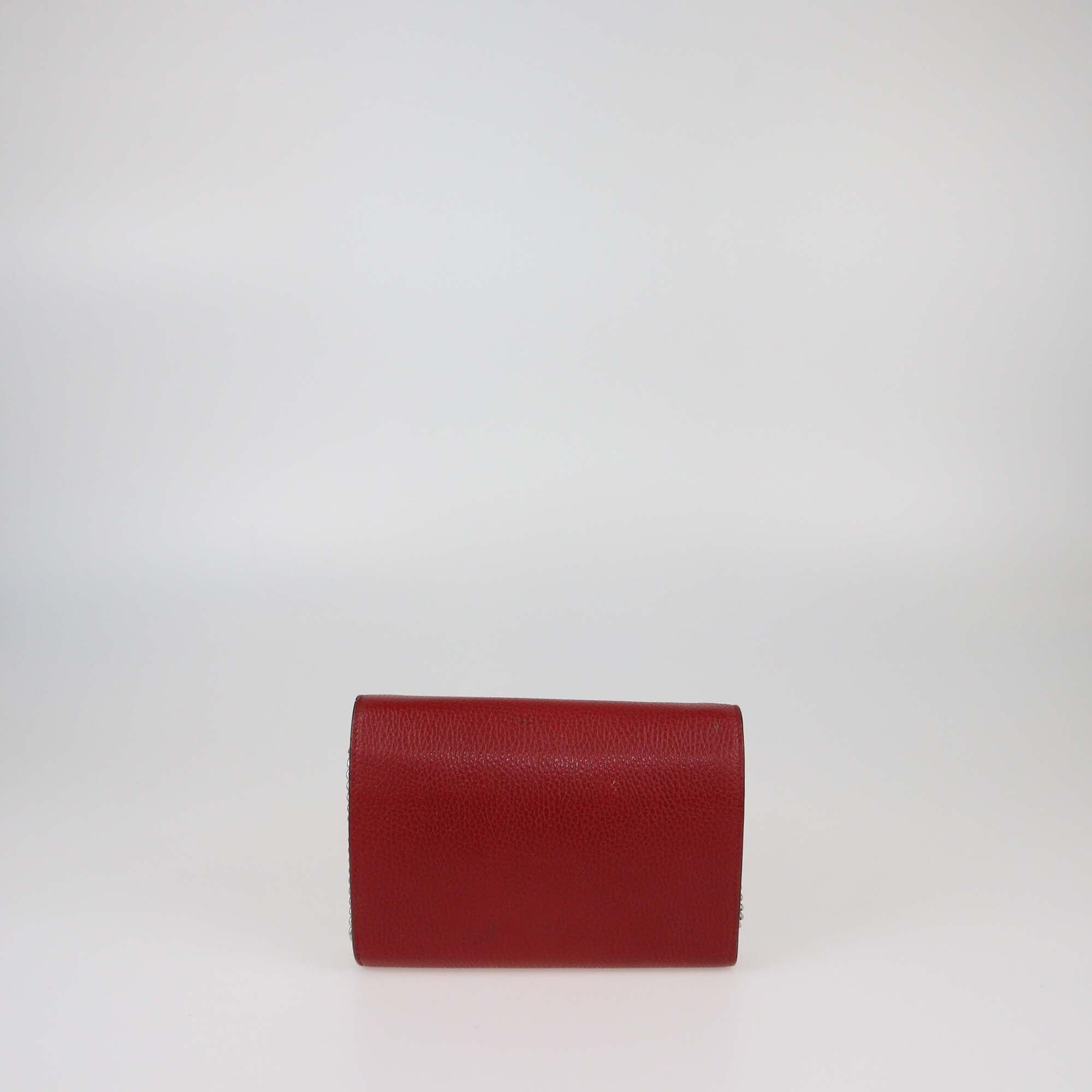 Gucci Red Dionysus Wallet On Chain Womens Gucci 