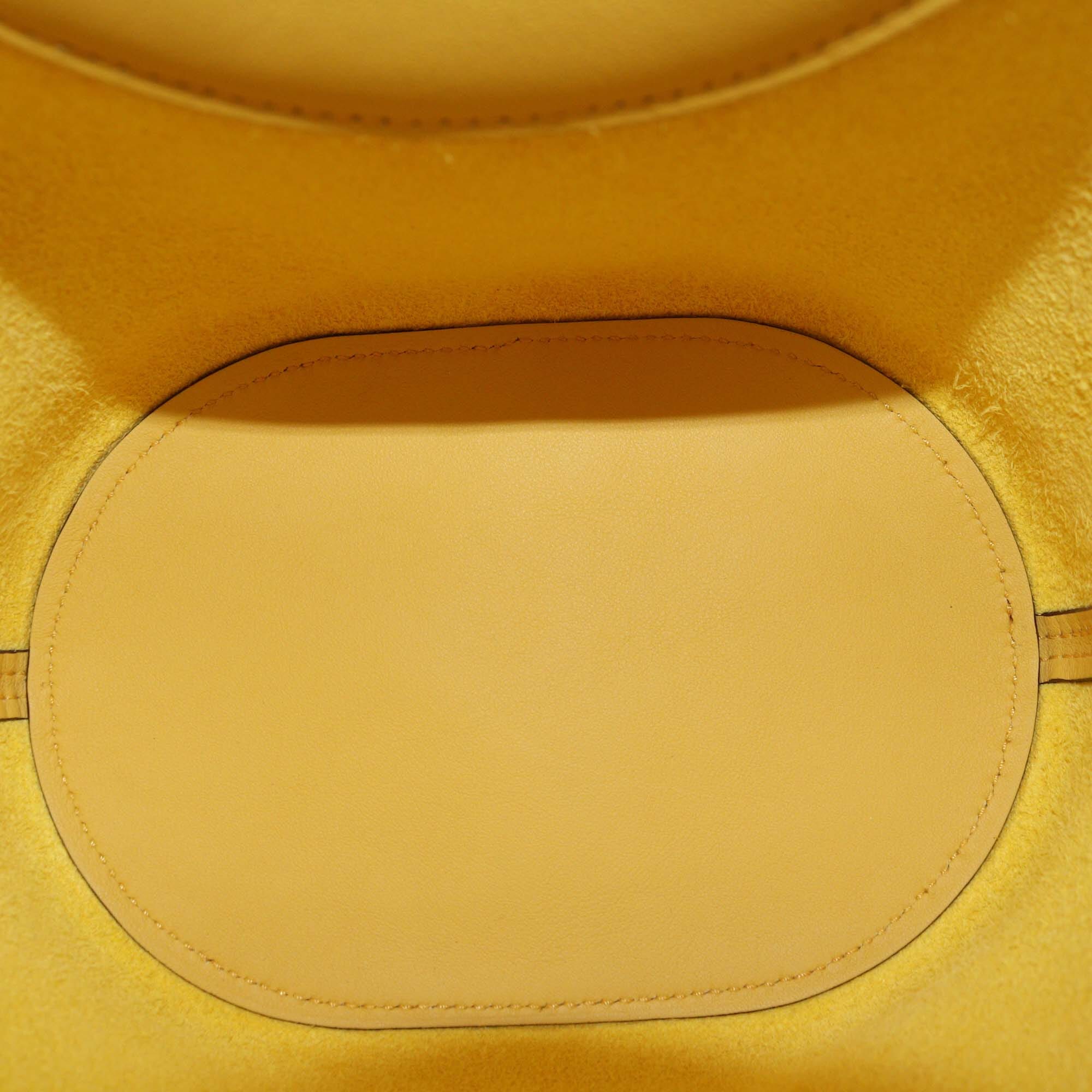 Hermes Jaune De Naples Taurillon Clemence/Swift Leather In The Loop 18 PHW Bag Womens Hermes 