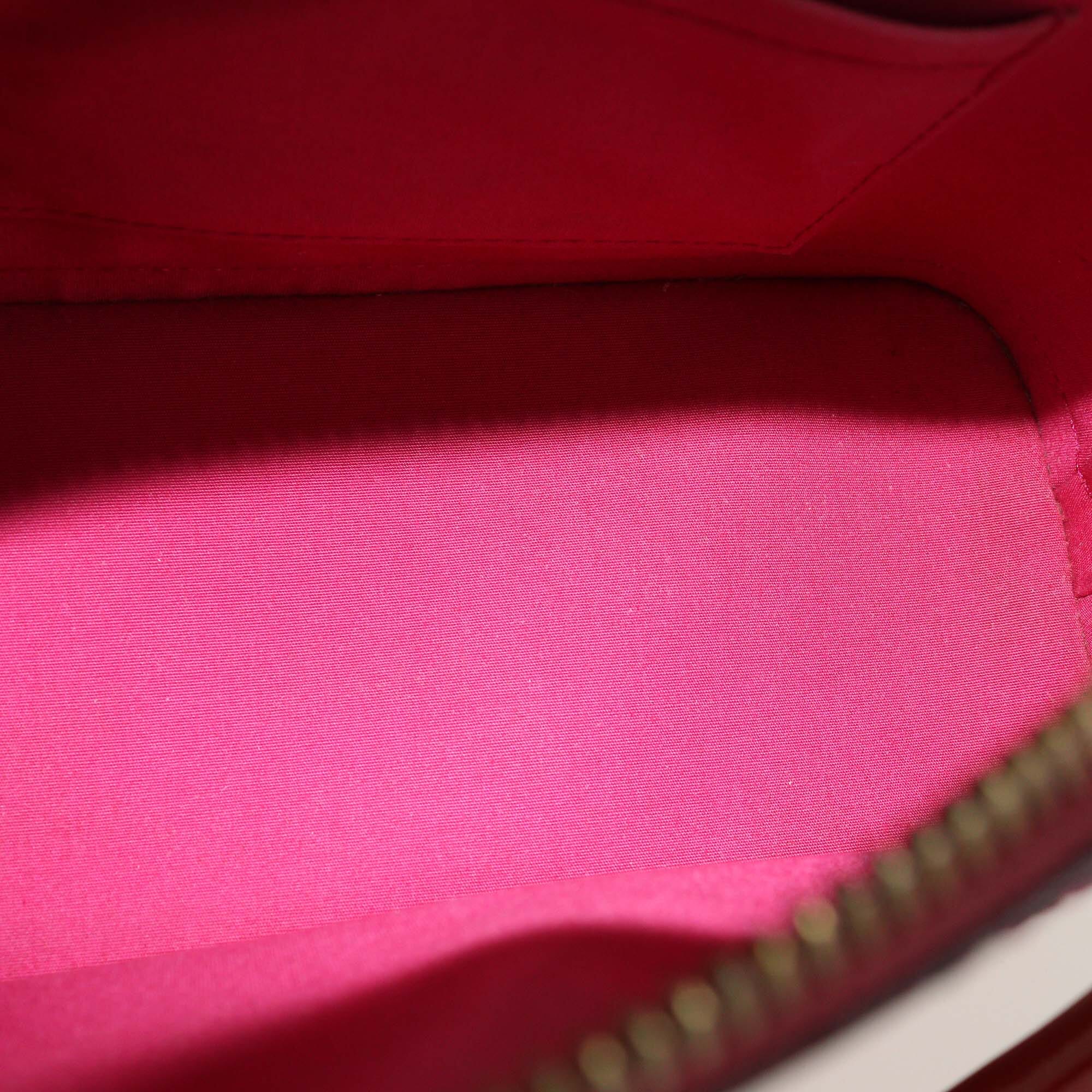 Louis Vuitton Pomme DÆamour Monogram Vernis Alma BB Bag Womens Louis Vuitton 