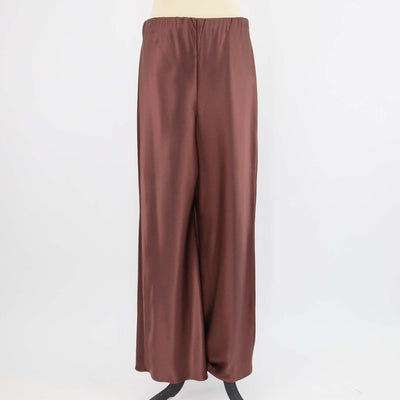 Shona Joy Metallic Brown Blend Polyester Savanna Bias Pants