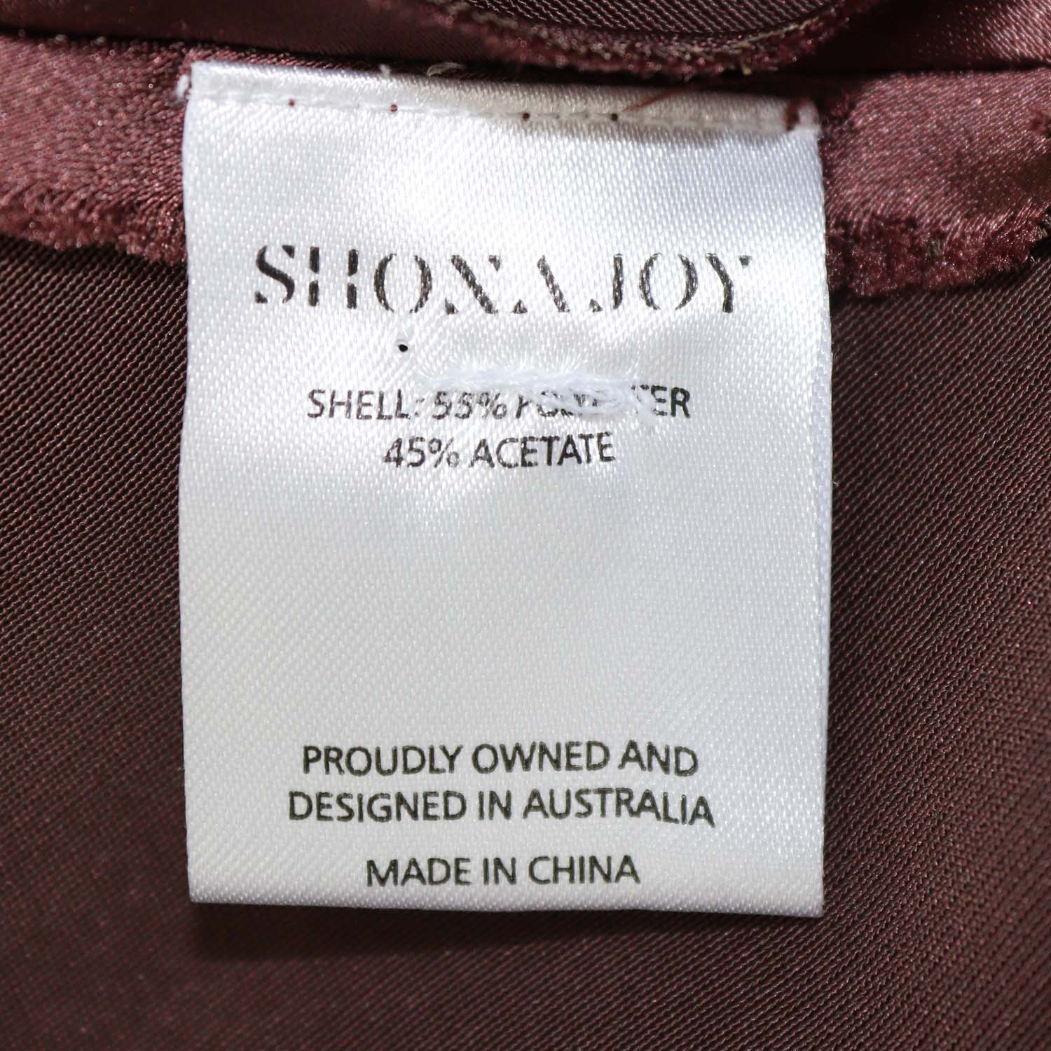 Shona Joy Metallic Brown Blend Polyester Savanna Bias Pants