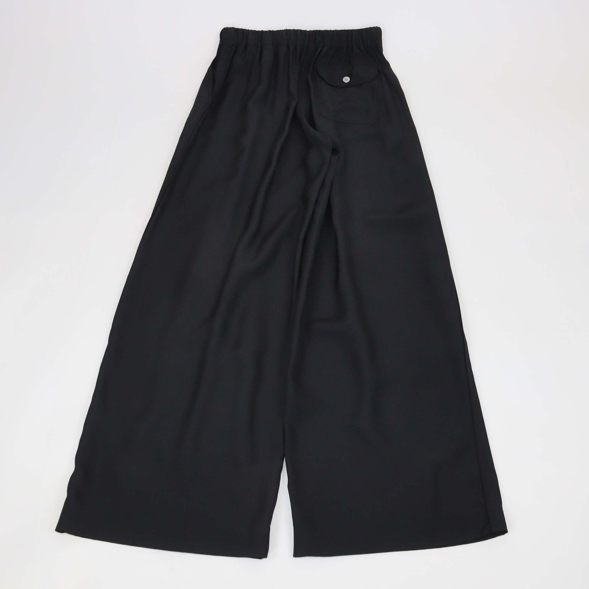 Loewe Black Silk Anagram Pyjama Trousers