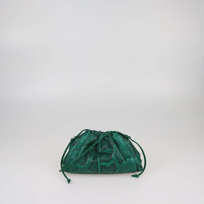 Bottega Veneta Green Mini The Pouch Bag Womens Bottega Veneta 