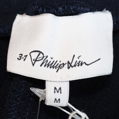 3.1 Phillip Lim Navy Blue Cotton Sweatpants