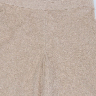 Loro Piana Beige Linen Cotton Blend Domaso Terry Pants