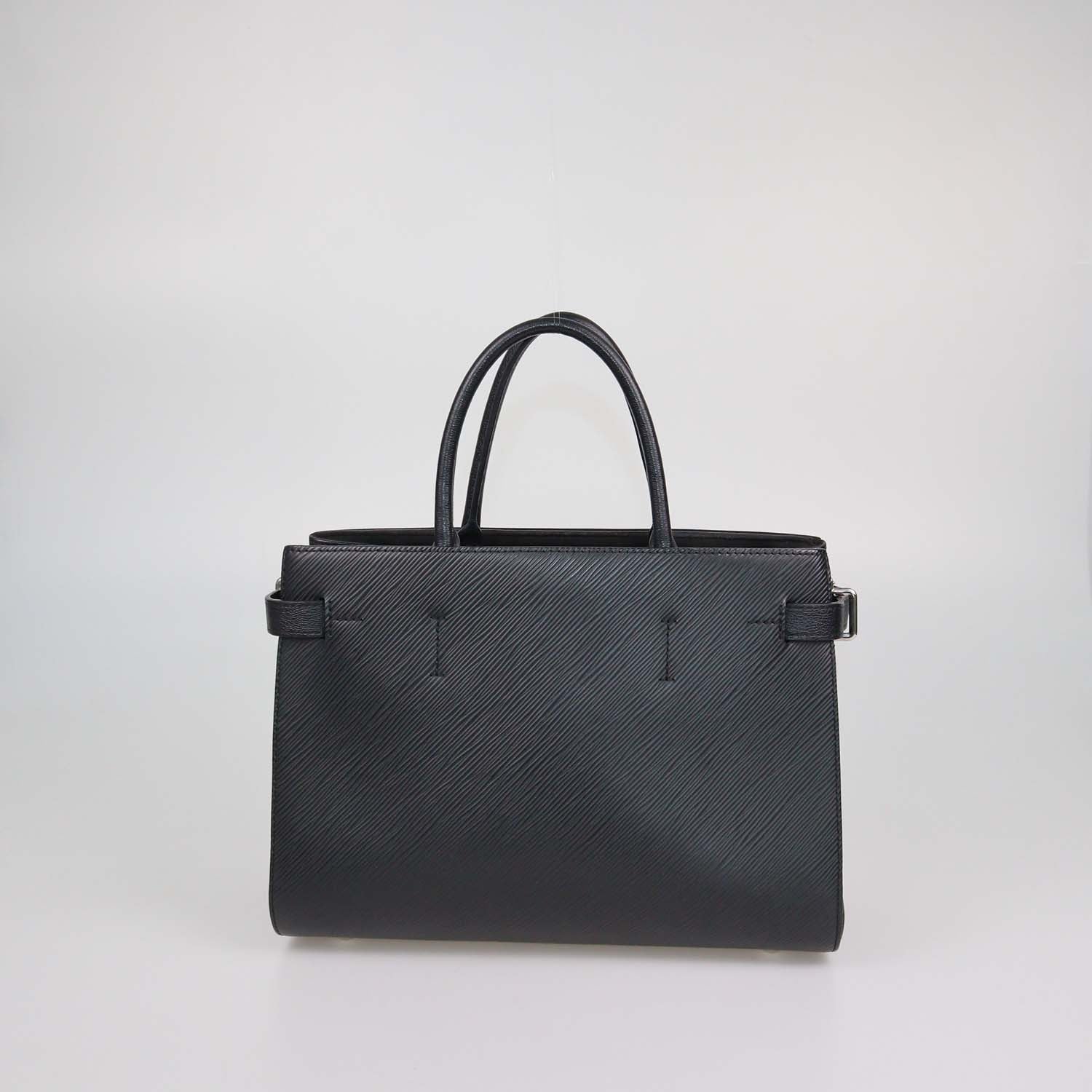 Louis Vuitton Black Epi Leather Twist Tote