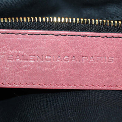 Balenciaga Pink Leather GRH Velo Bag