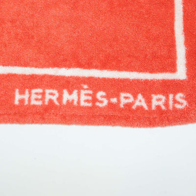 Hermes Multicolor Terry Cloth La Route Des Plages Beach Towel