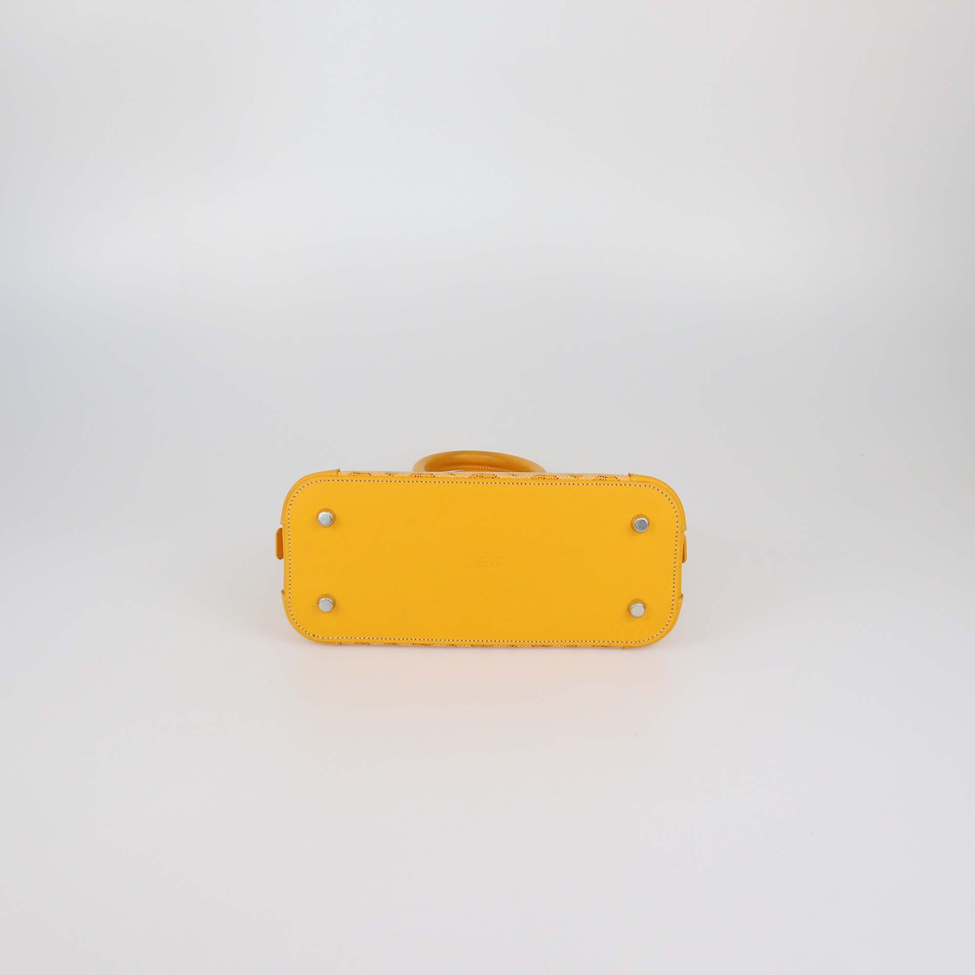 Goyard Yellow Goyardine Vendome Mini Bag