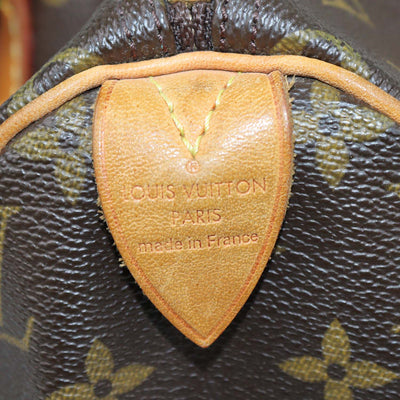 Louis Vuitton Monogram Canvas Speedy 30 Bag