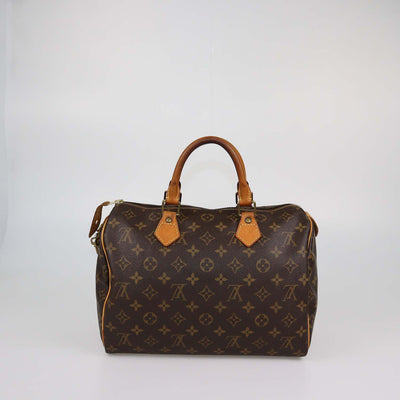 Louis Vuitton Monogram Canvas Speedy 30 Bag
