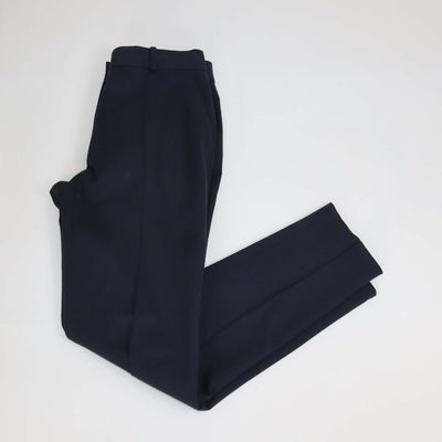 Loro Piana Navy Blue Cotton Mirel Skinny Leg Pants